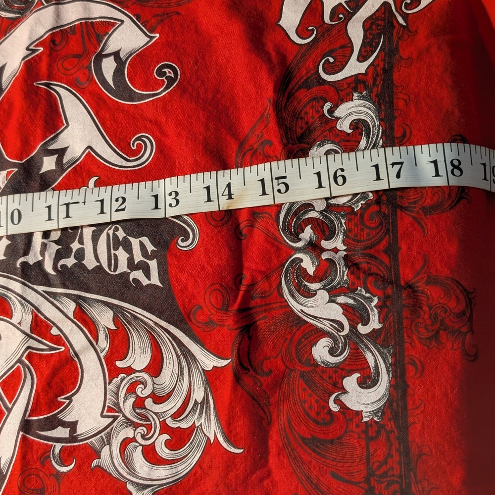Red Pocket Square - Picture 5 of 7